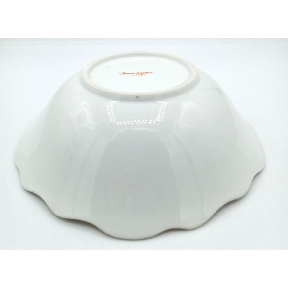 Bowl Norcrest Sweet Violet Floral Lustre Background 1970s VT500 7 Inch Vintage - Picture 11 of 16